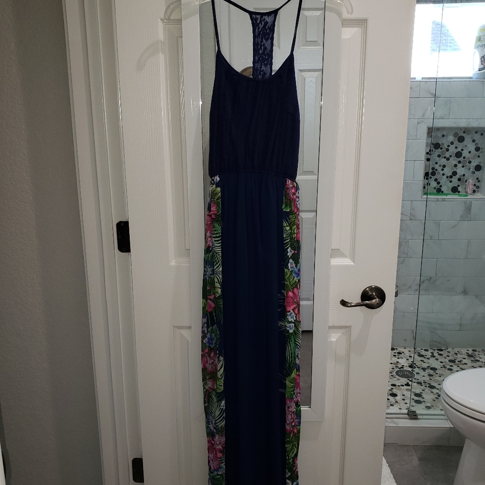 Candies Floral Maxi Dress Size XS
